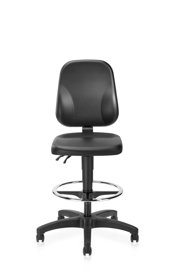 High lab chair with Stop & Go castors -
